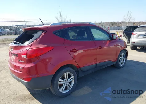 2012 Hyundai Tucson Gls from USA, damaged, VIN KM8JUCAC7CU509272